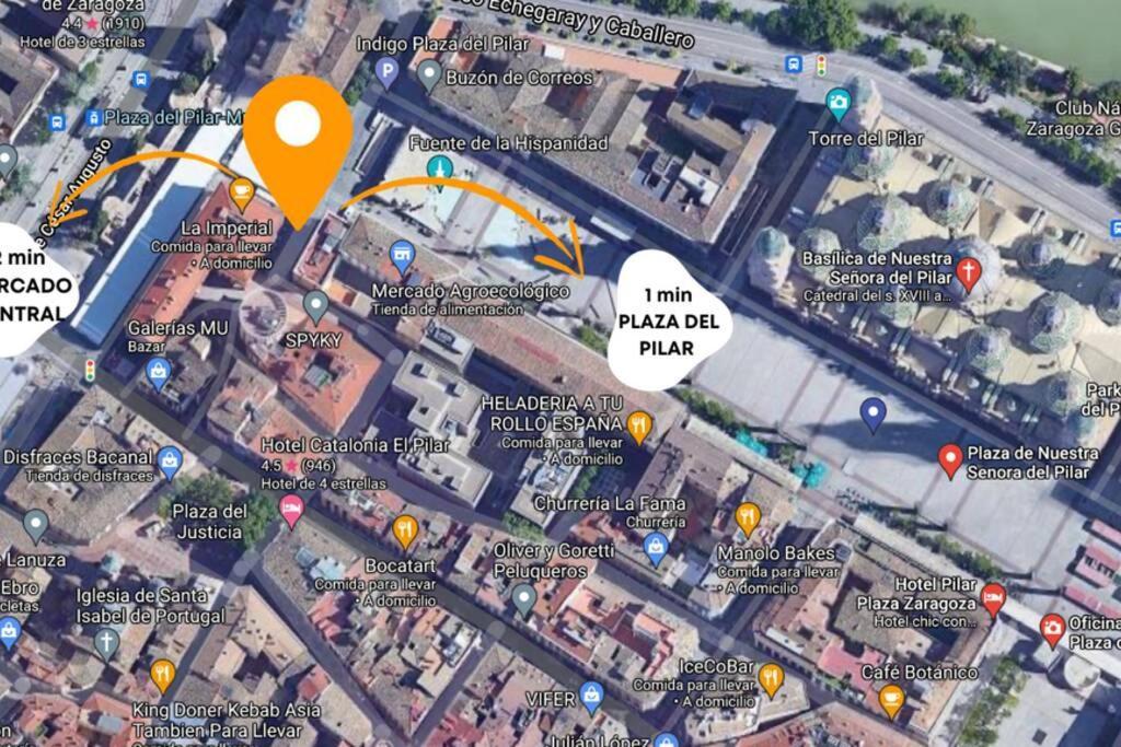 Apartamento Unico En Plaza Del Pilar ซาราโกซา ภายนอก รูปภาพ